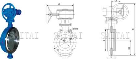 Wafer Double Offset Butterfly Valves