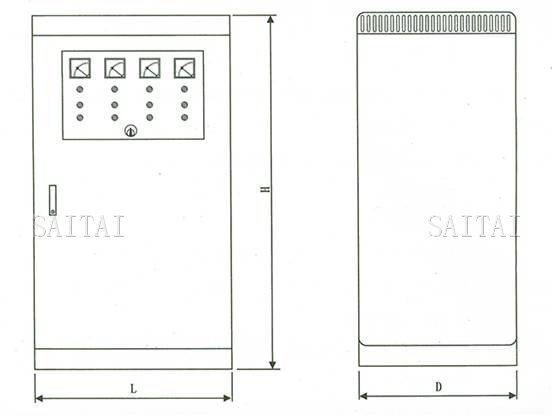 控制箱、柜外形尺寸图