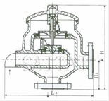 HX4型带呼出接管呼吸阀 DN50-250