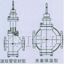 气动薄膜直通单座、双座调节阀结构图3