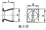 ENINEX-06　系列、ENINEX-07系列鸭嘴阀结构图2