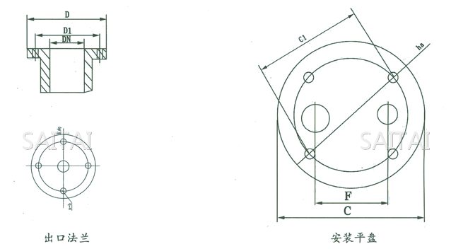 FYW液下泵结构图1