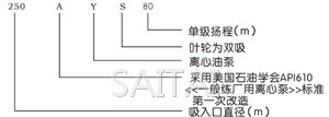 AY型单级、两级离心油泵