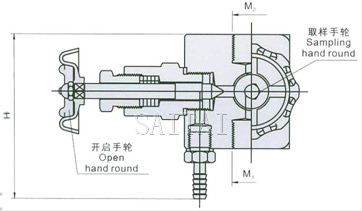 货号 EN4-16 GMJ11F/H-25高密封取样阀结构图